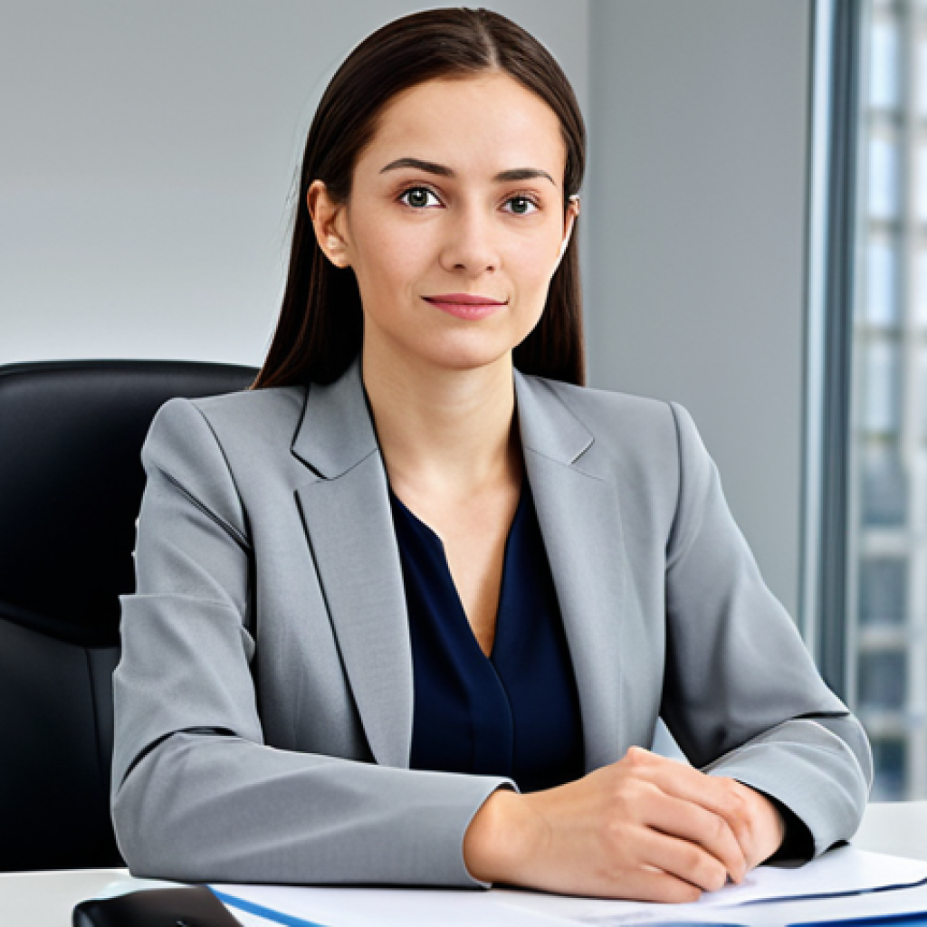 감각적 학습이란 개념 및 이론 정리 - **Prompt:** A professional businesswoman in a modest business suit, sitting at a desk in a modern of...